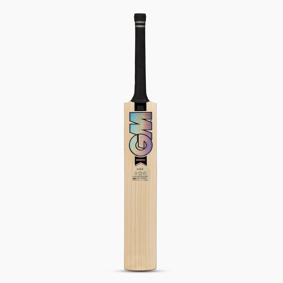 1602446 Chroma 444 English Willow Cricket Bat - Multi Color - Men