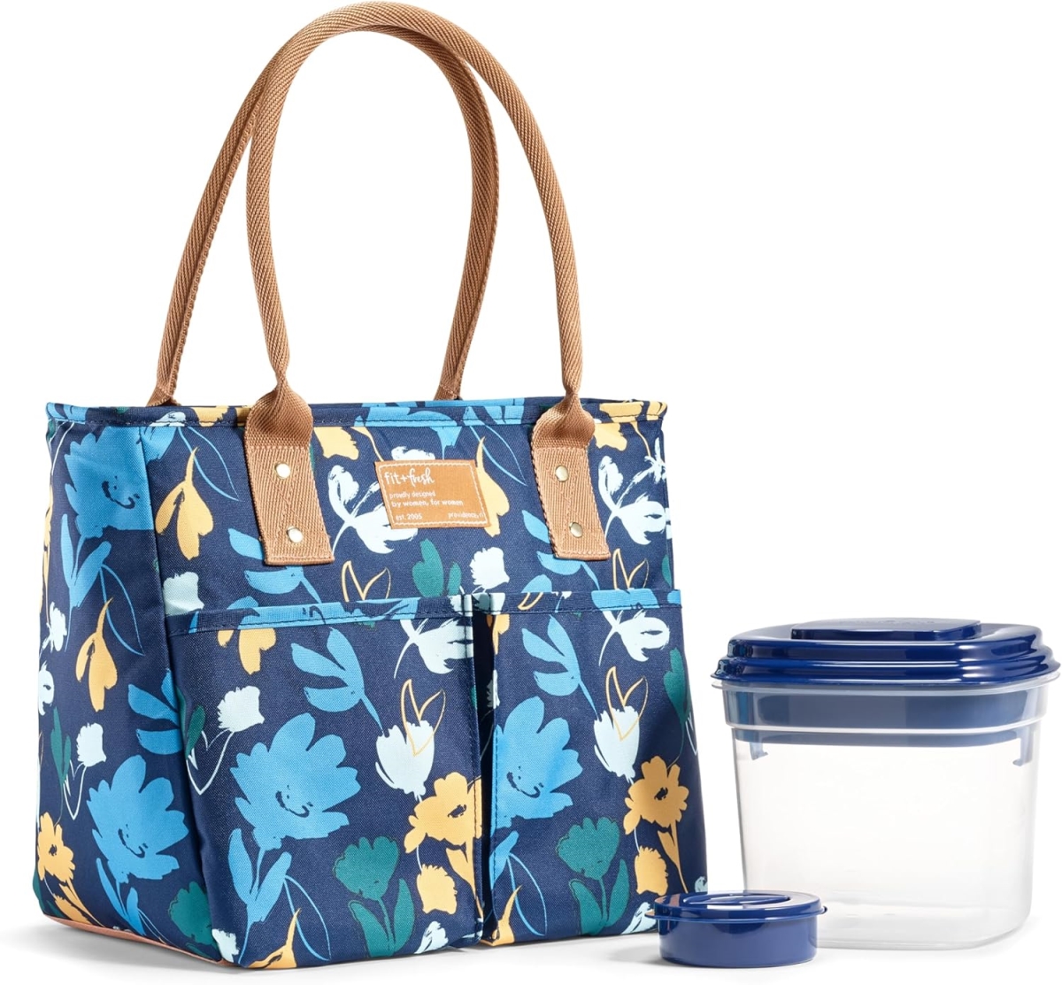 UPC 700522248248 product image for 7612TG2941 Insulated Women Summerton Lunch Bag with Container, Zipper & Two  | upcitemdb.com