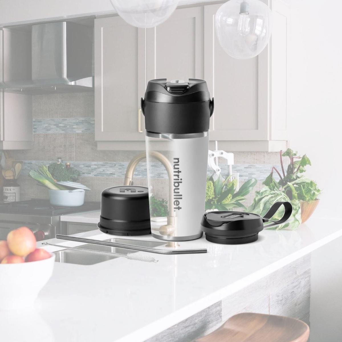 Picture of Nutribullet NBPB50350AW Flip Portable Blender with Insulated Cup - White