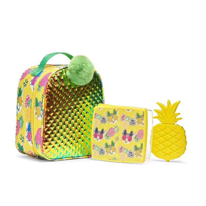 UPC 700522252511 product image for 2844KFFSC2893 Insulated Lunch Box for Kids Boys & Girls - Pineapple Kit | upcitemdb.com