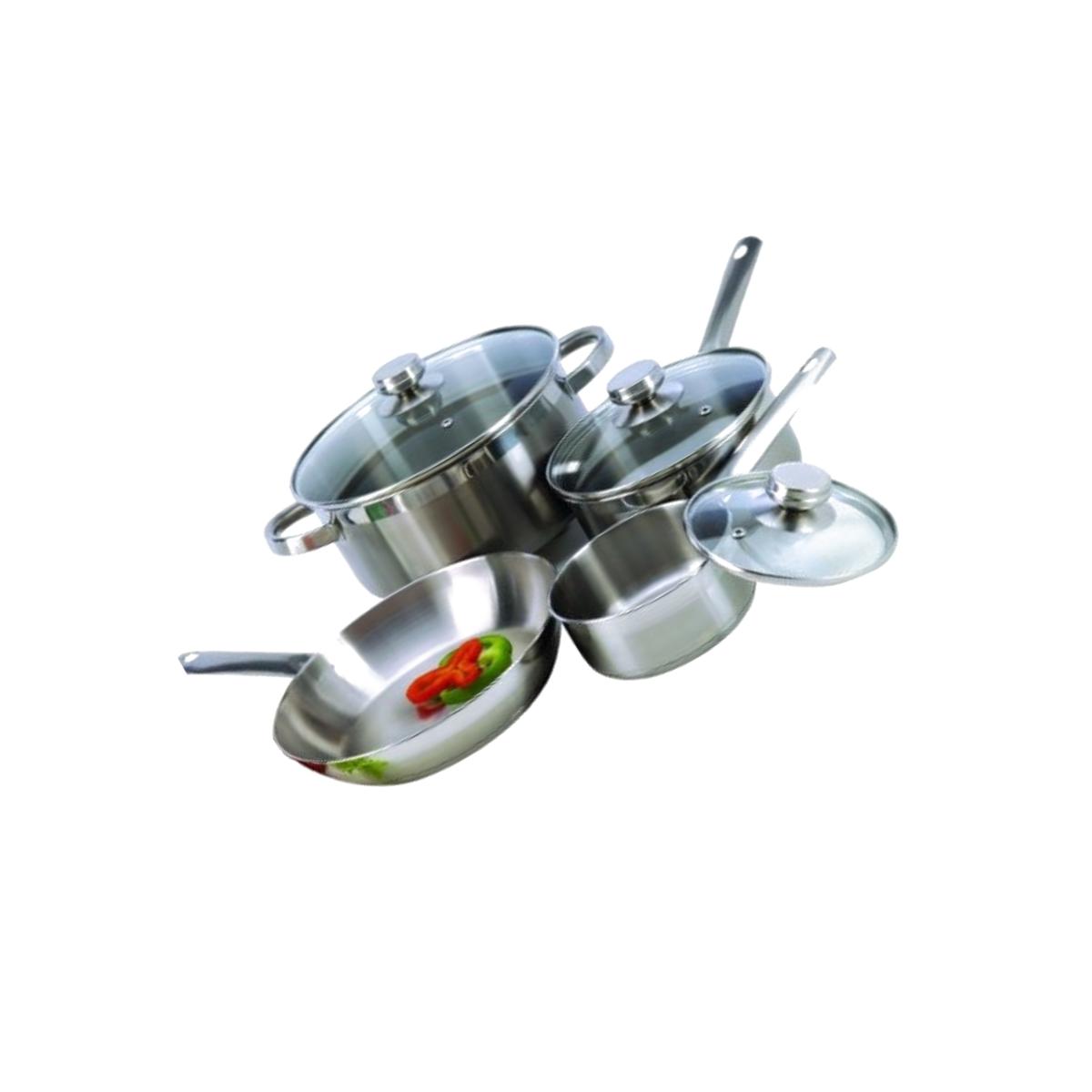 Picture of Cookpro PRO503 Steel Cookware Set 7 Pieces Encapsulated Base