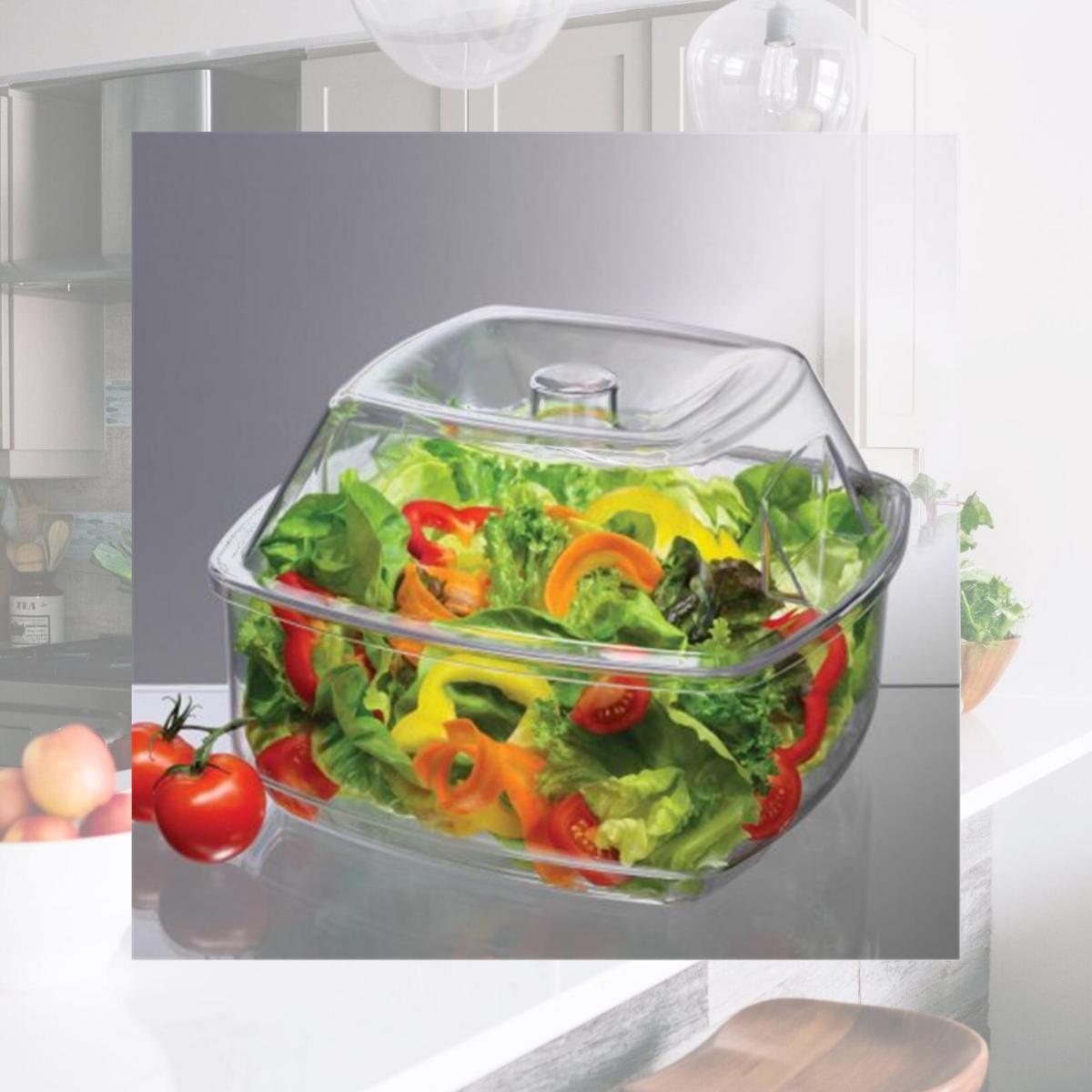 Picture of Prodyne SB10 Flip Lid Salad on Ice Bowl
