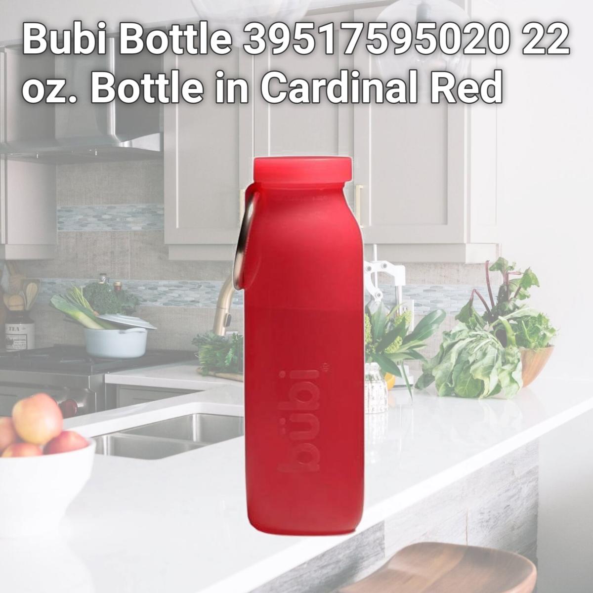 Picture of Bubi Bottle 39517595020 22 oz. Bottle in Cardinal Red