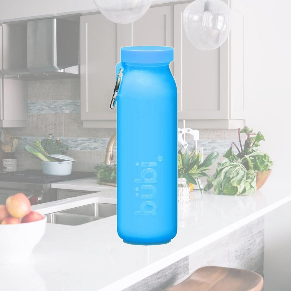 Picture of Bubi Bottle 39517595044 22 oz. Bottle in Pacific Blue