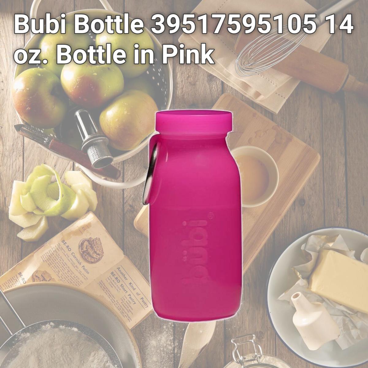 Picture of Bubi Bottle 39517595105 14 oz. Bottle in Pink