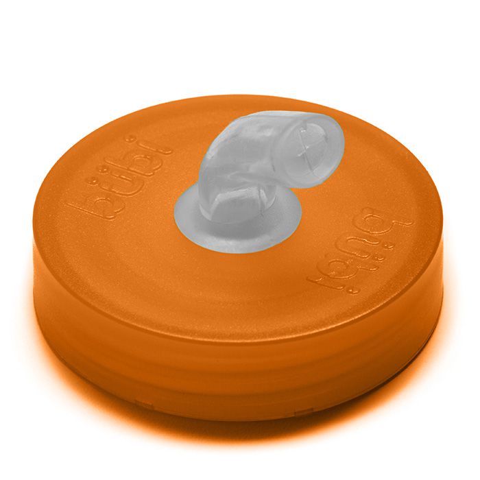 Sport Cap For Foldable Water Bottle Rose, Sunset Orange