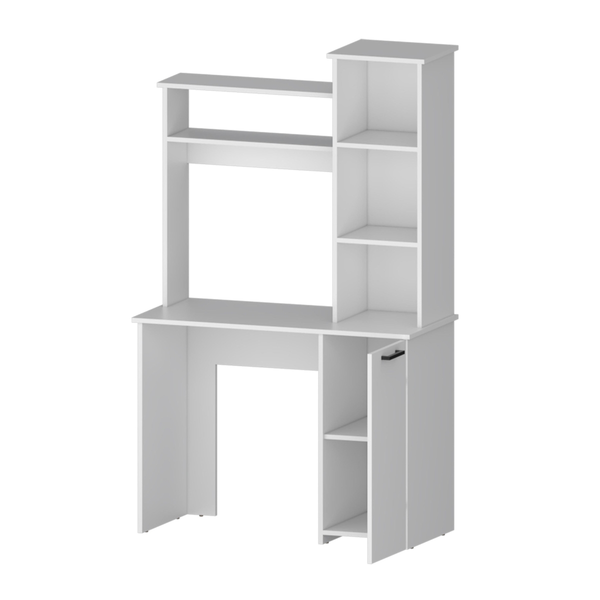 39 in. White Computer Desk