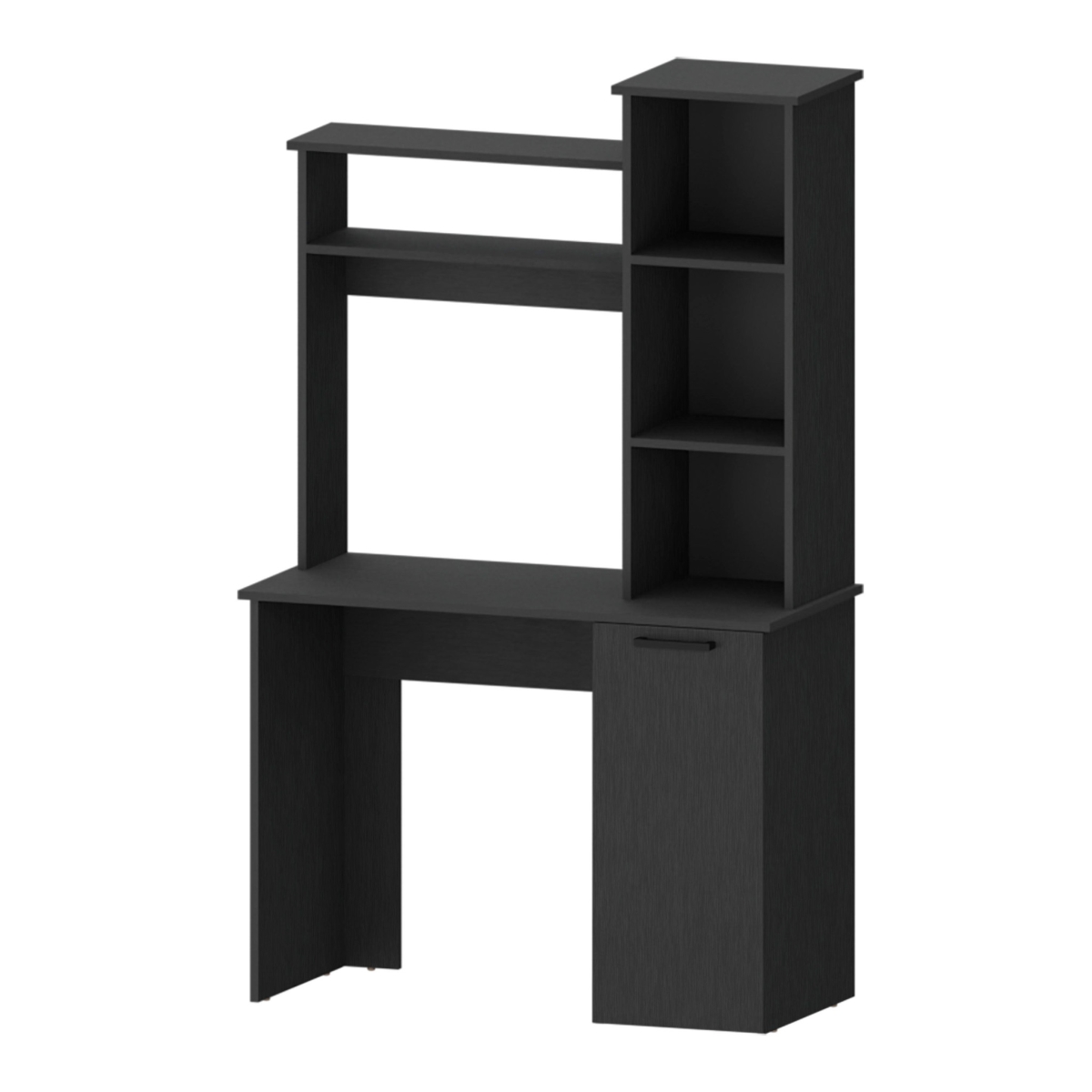 39 in. Black Computer Desk