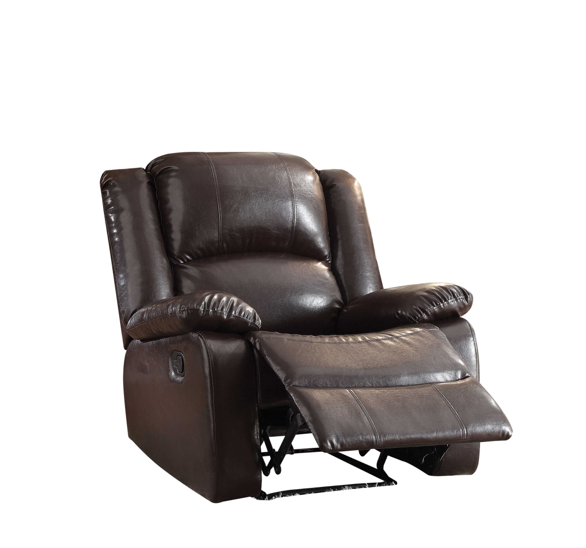 Home Roots Furniture 286171 41 X 36 X 36 In. Wooden Frame Recliner - Espresso