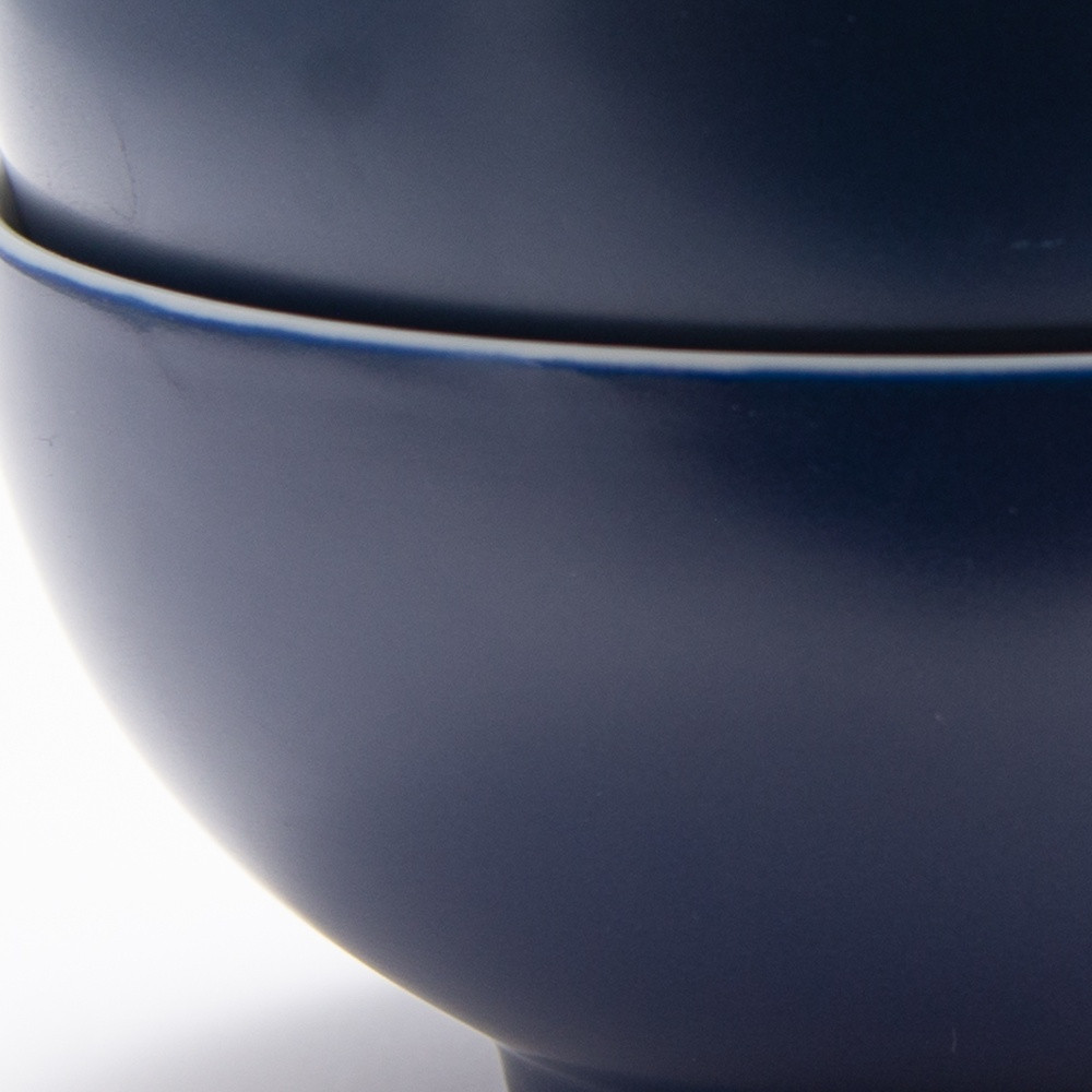 Picture of HomeRoots 483503 Porcelain Service for Four Bowl Set, Blue & White - 4 Piece