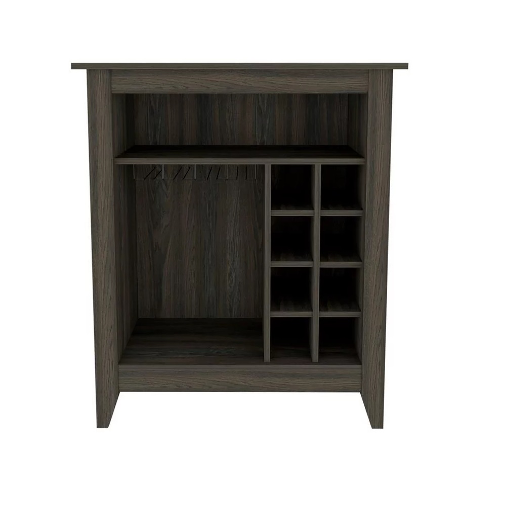 478381 Bar Cart with Wine Storage, Espresso
