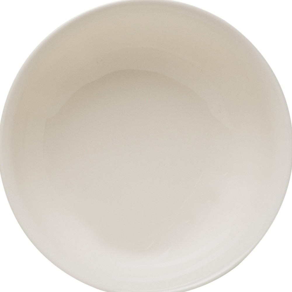Picture of HomeRoots 483506 Round Scallop STO Are Service for Four Bowl Set, White - 4 Piece