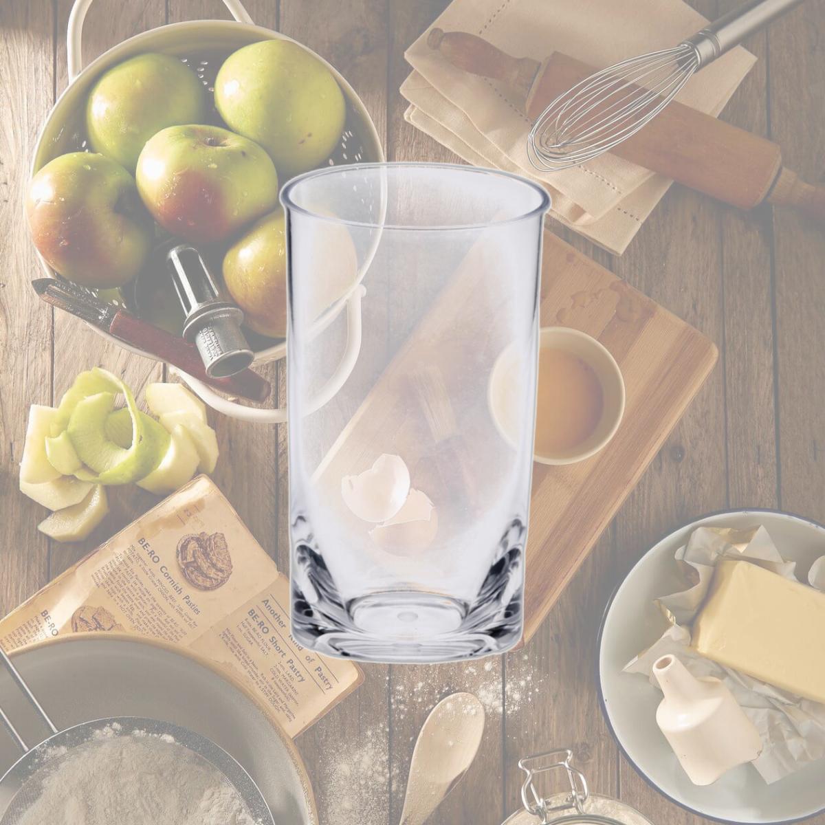 Picture of HomeRoots 521164 Tritan Plastic Highball Glasses, Clear - Set of 4