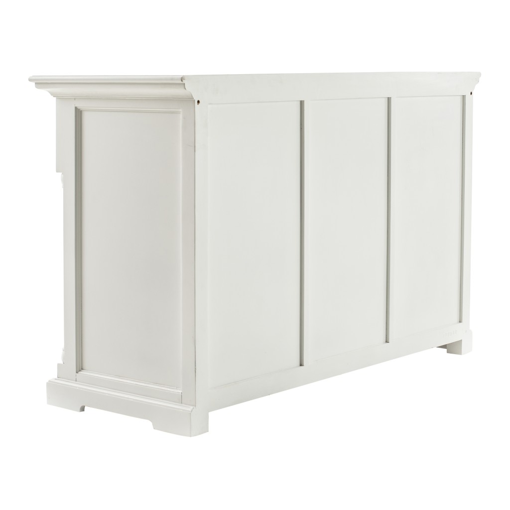 Picture of HomeRoots 388248 Modern Farm White Three Door Buffet Server
