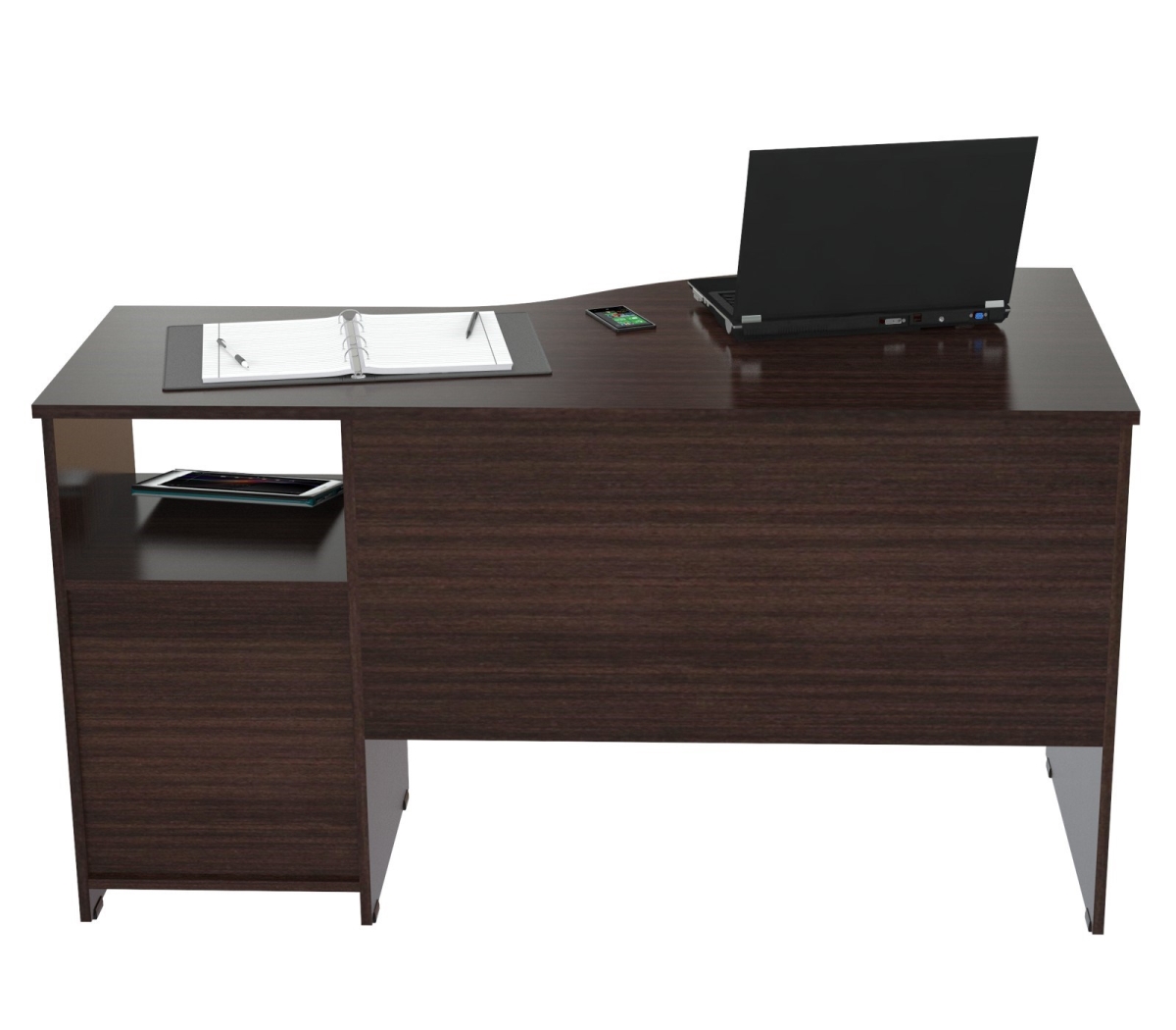 249791 Curved Top Desk - Melamine & Engineered Wood