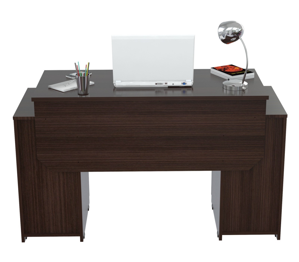 Computer Desk With Four Drawers - Melamine & Engineered Wood