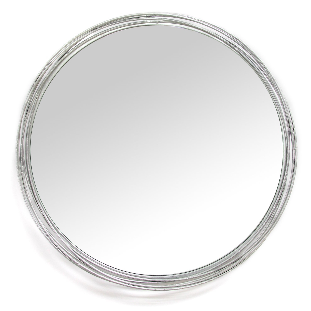 Home Roots 321171 Statement Wall Mirror, Silver