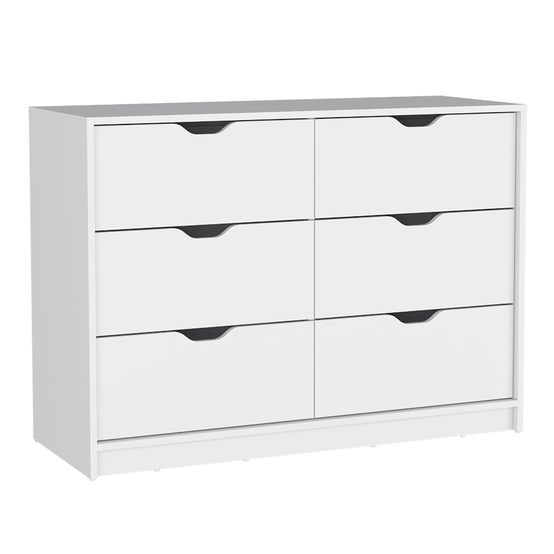 526364 2 Piece White Bedroom Set