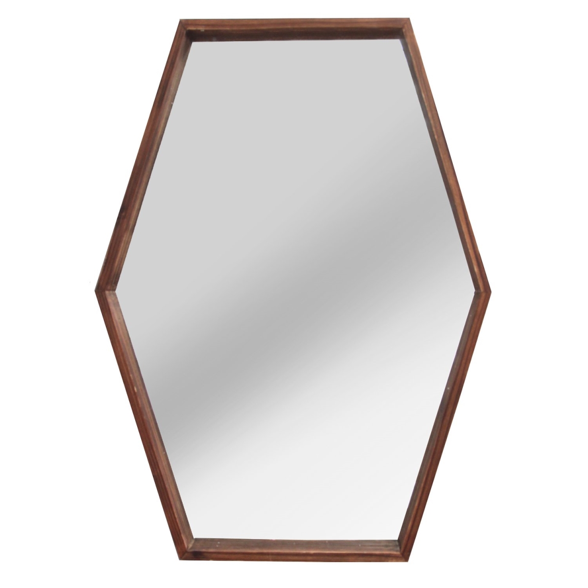 Home Roots 321306 Handcrafted Wood Mirror With Decorative Frame