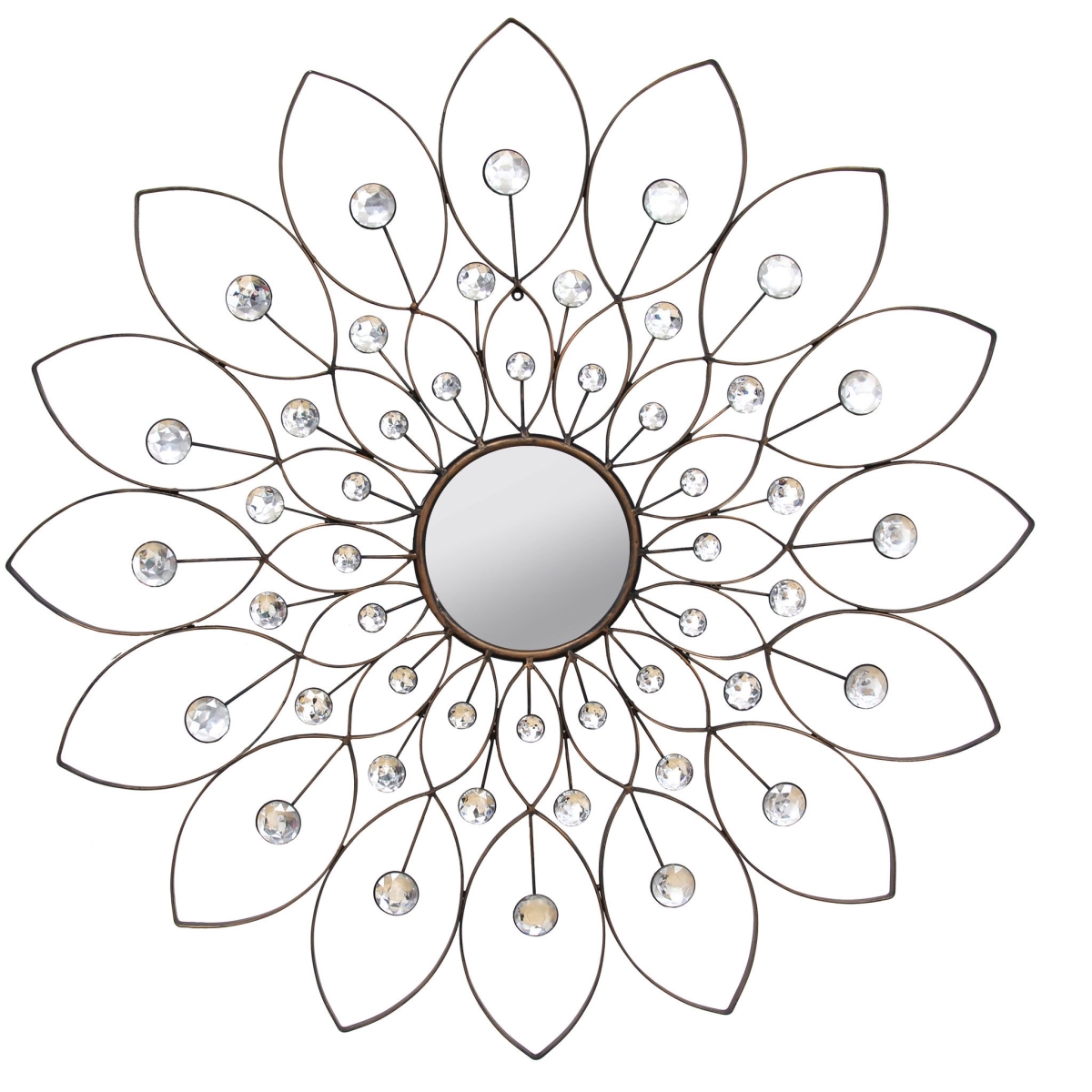 321334 Decorative Flower Mirror