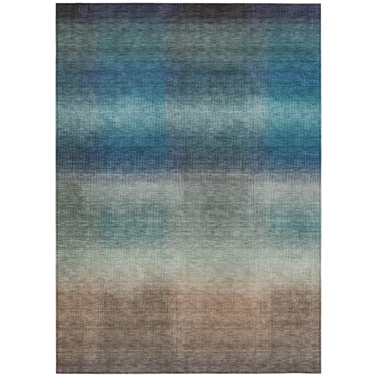 UPC 198590360380 product image for 619290 10 x 14 ft. Blue & Copper Abstract Washable Transitional Indoor & Outdoor | upcitemdb.com