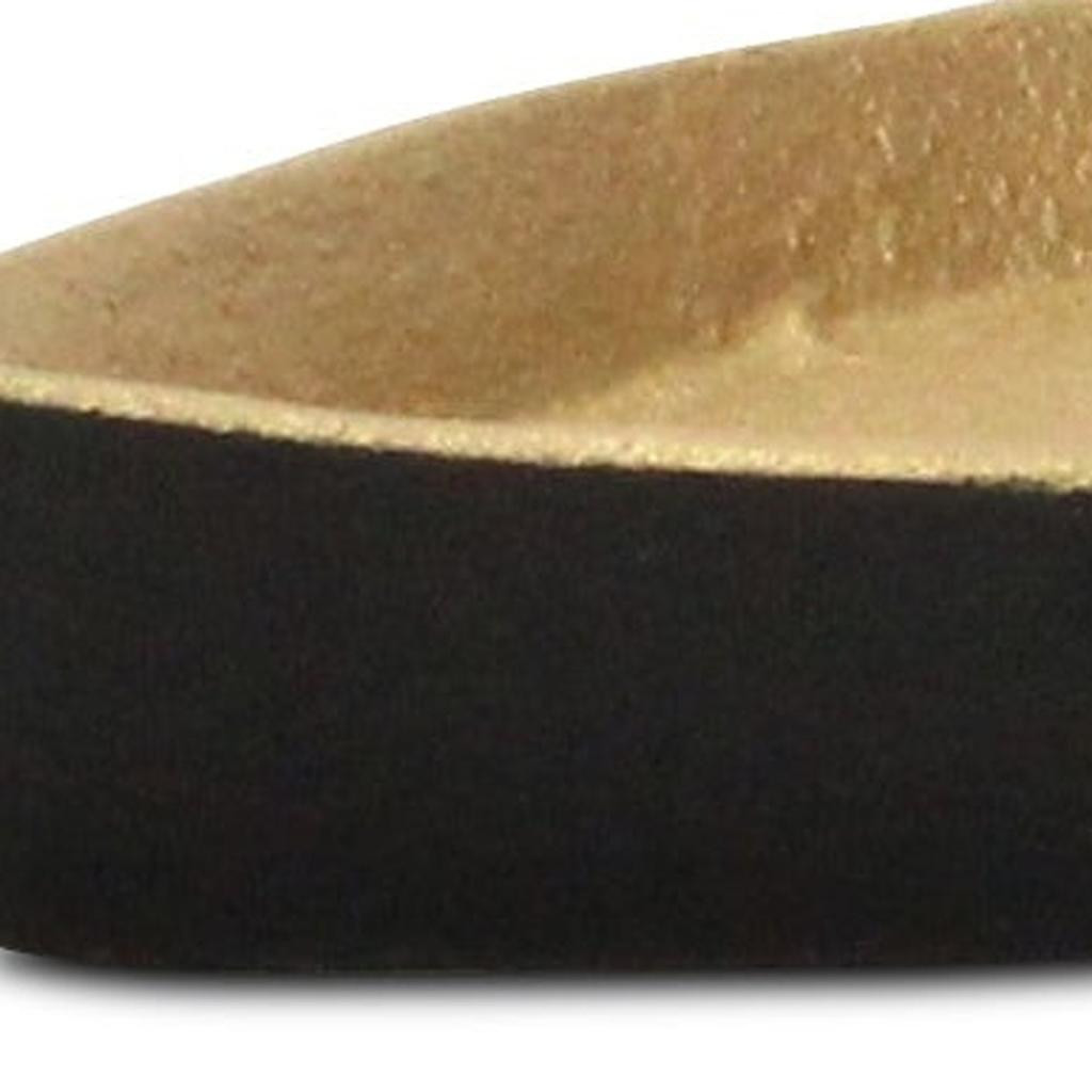Picture of HomeRoots 634796 10 in. Black & Gold Cast Iron Oval Boat Shaped Tray