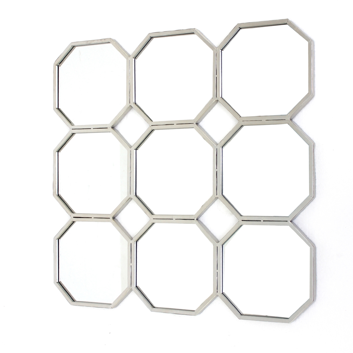 274599 Contemporary Mirrored Metal Wall Sculpture