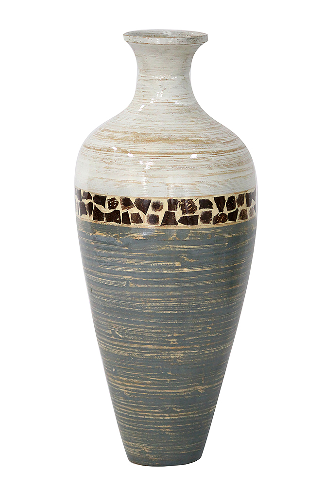 294899 24 X 10 X 10 In. Mika Spun Bamboo Vase