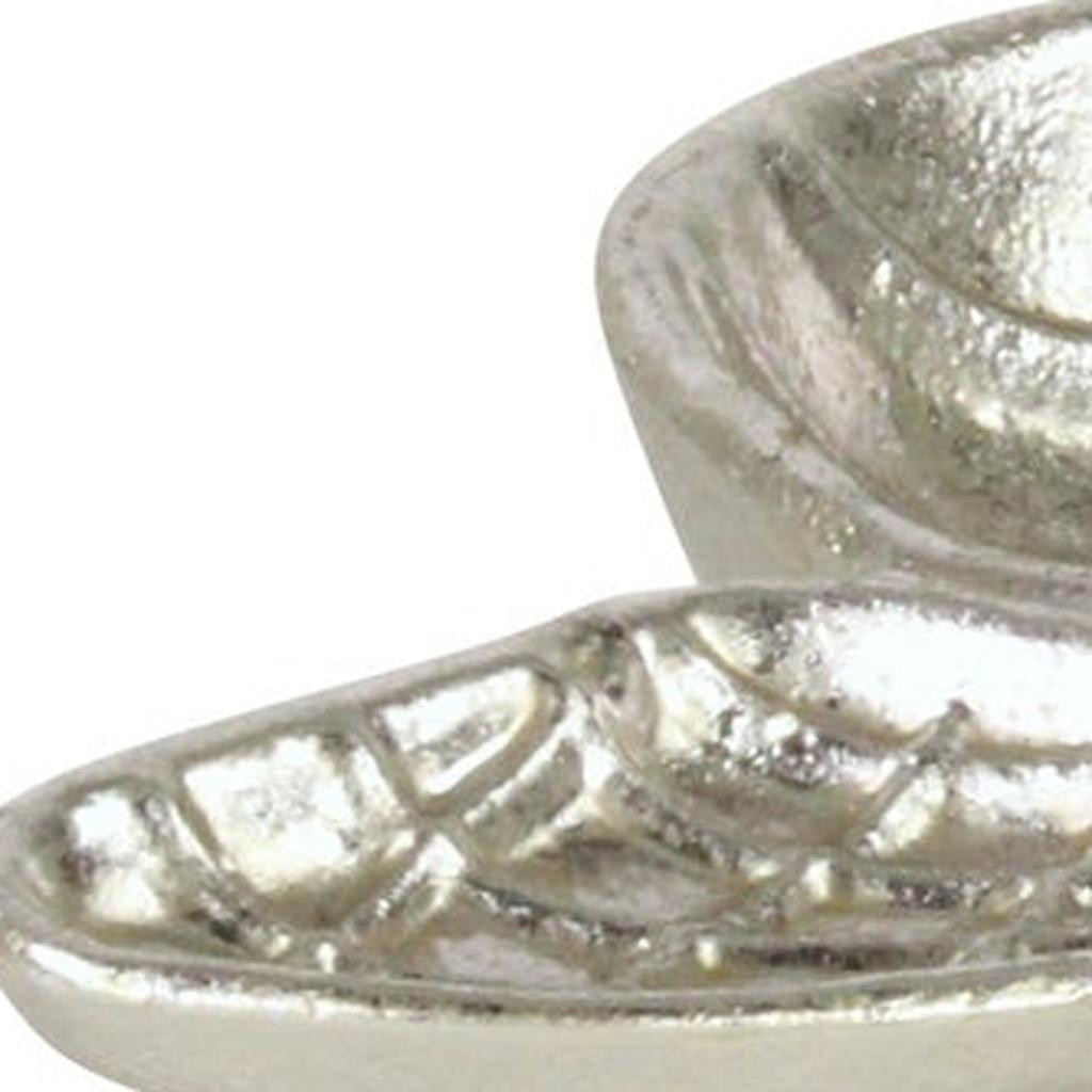 Picture of HomeRoots 634782 8 in. Silver Cast Iron Bumble Bee Trinket Tray