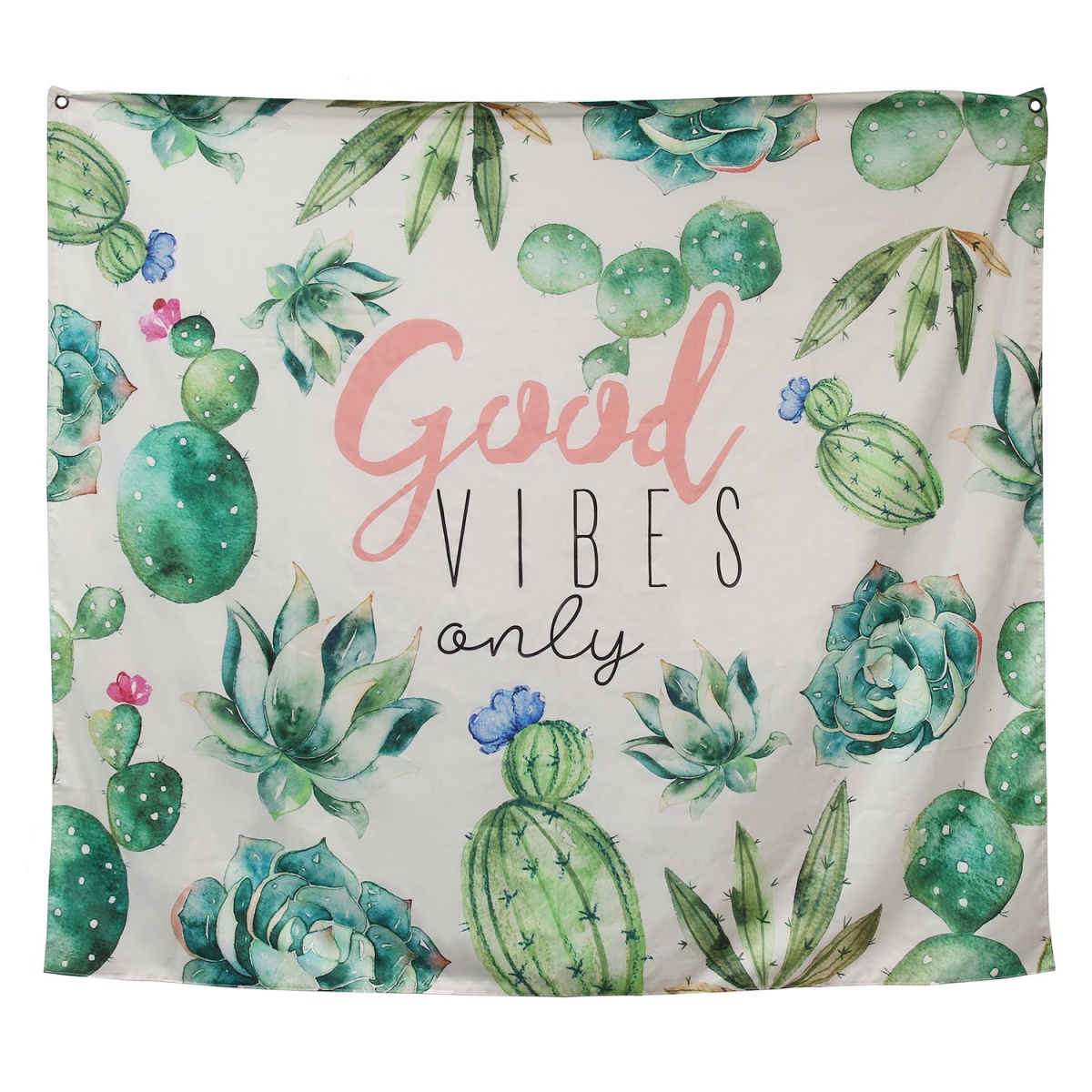 Home Roots Beddings 329321 Good Vibes Only Tapestry, Multicolor