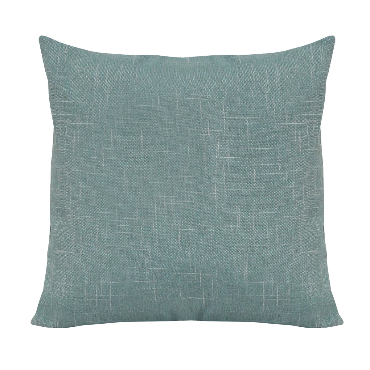 Home Roots Beddings 329359 Tweed Pillow, Teal Blue