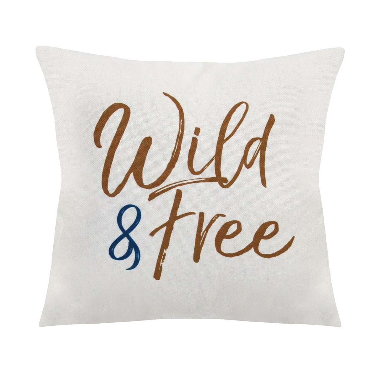 Home Roots Beddings 329330 Wild & Free Square Pillow, Multicolor