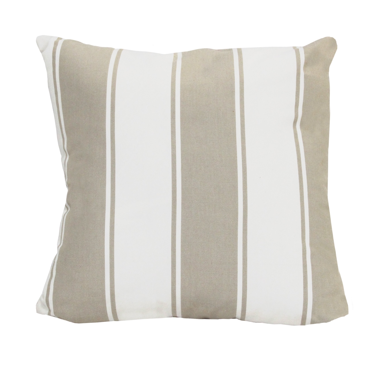 Home Roots Beddings 331467 Stylish Stripe Pillow, Beige