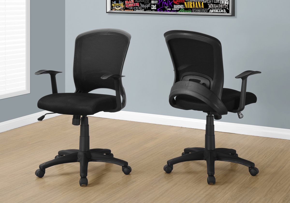 333451 35.5 In. Foam, Mdf, Polypropylene & Metal Multi-position Office Chair