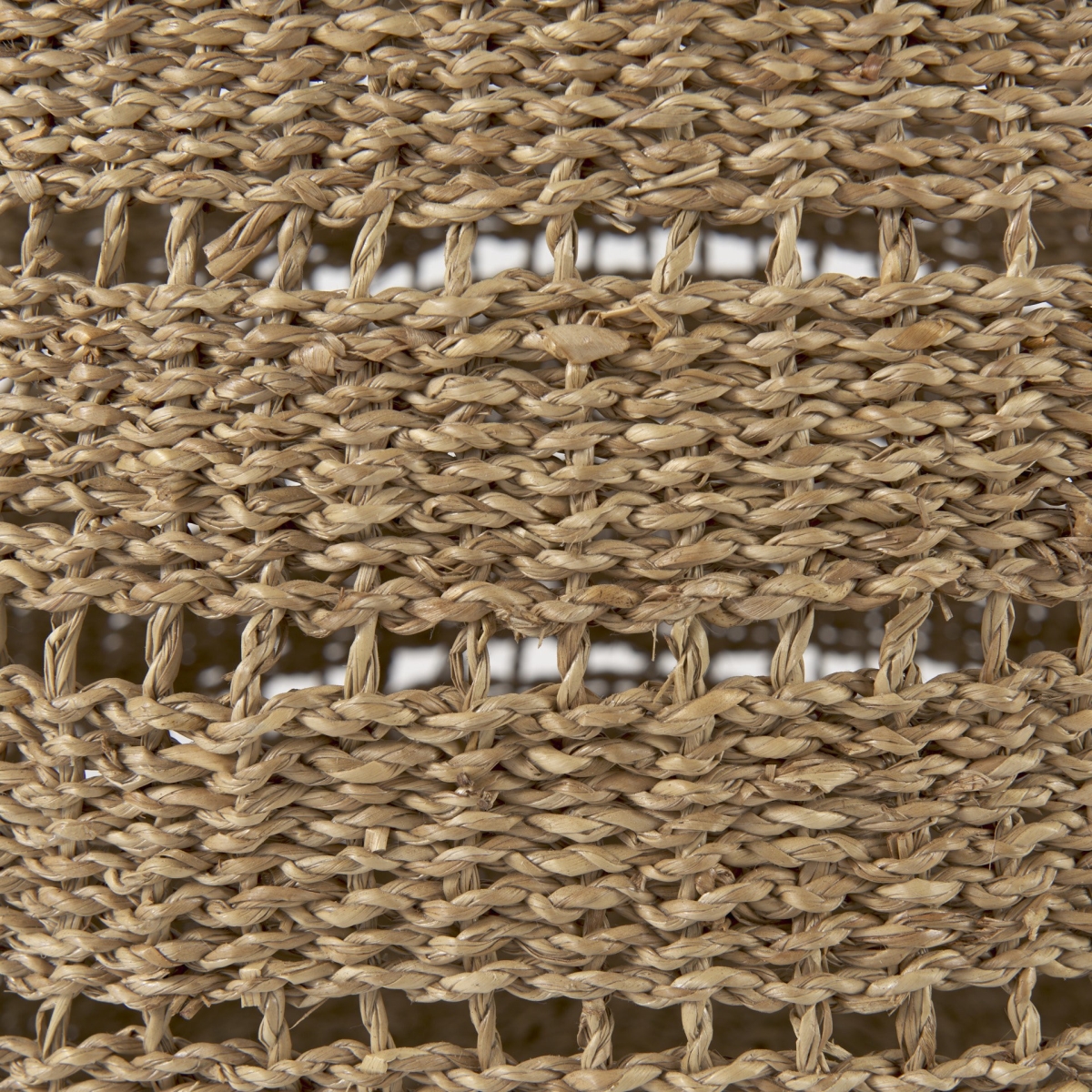 Picture of HomeRoots 392156 Woven Wicker Storage Baskets, Brown - Set of 2