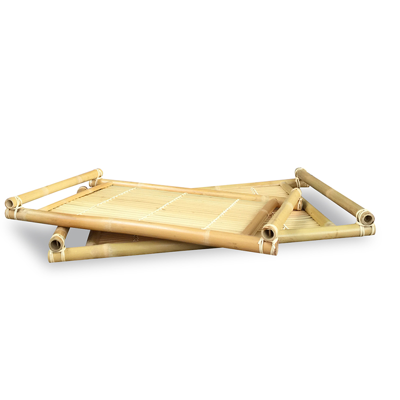 294735 Moana Bamboo Nesting Tray Set - 2 Piece