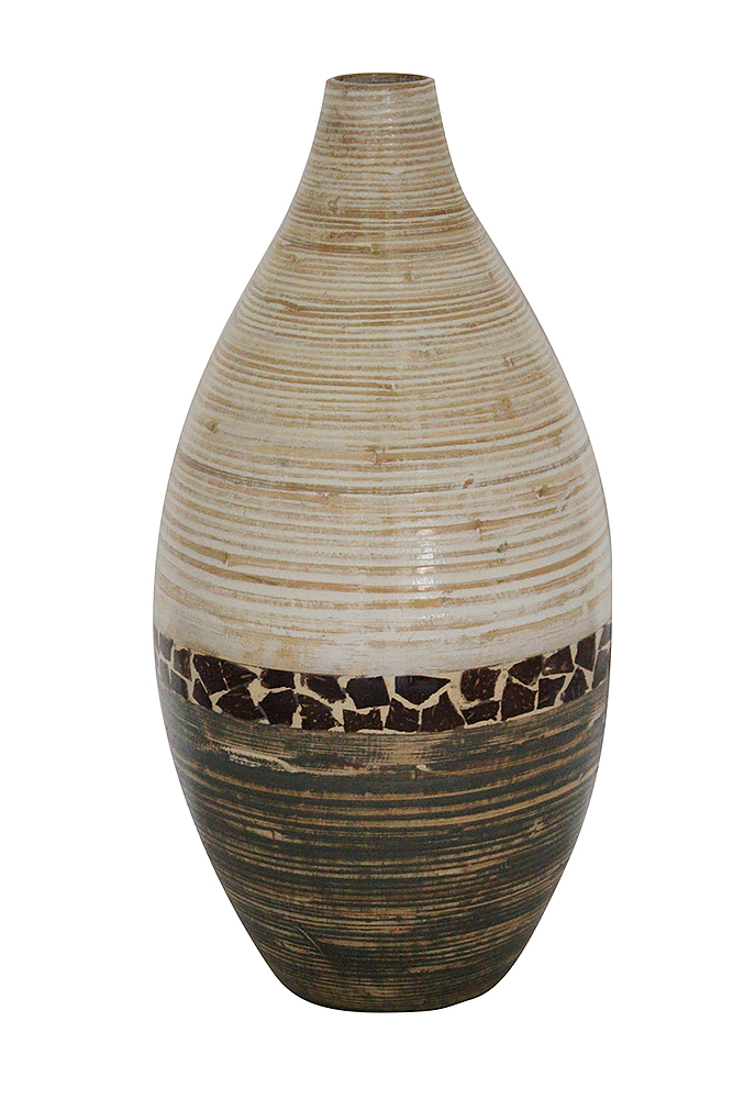 294919 Shiloh 20 In. Spun Bamboo Vase