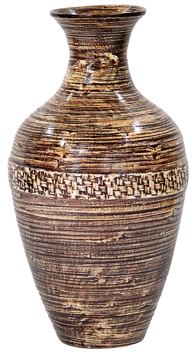 294927 Jill 20 In. Spun Bamboo Vase