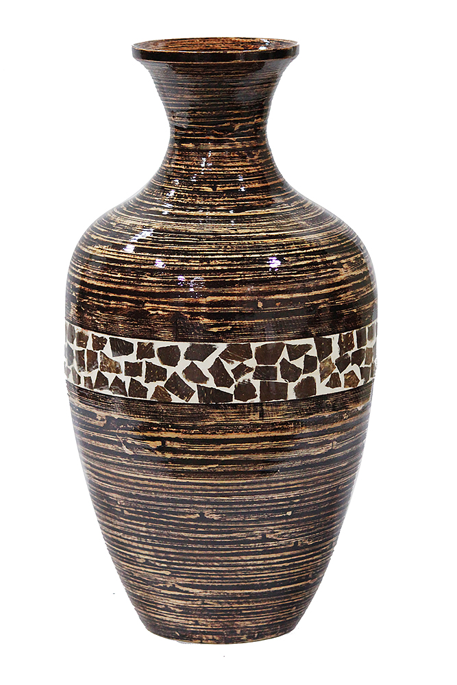 294907 Jill 20 In. Spun Bamboo Vase