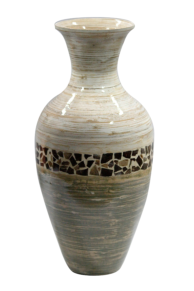 294908 Jill 20 In. Spun Bamboo Vase