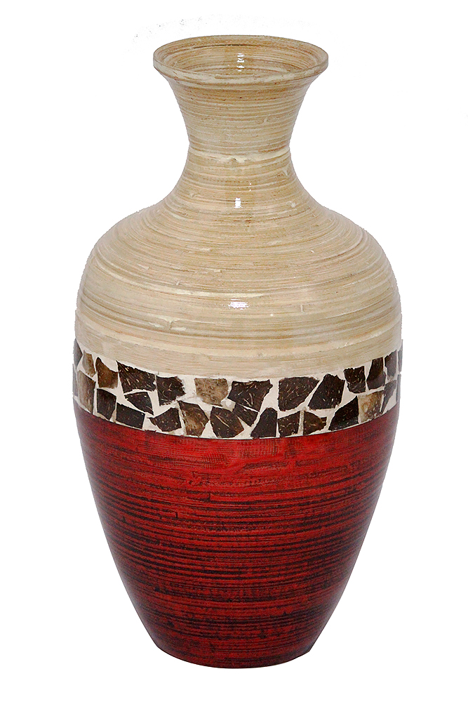 294909 Jill 20 In. Spun Bamboo Vase