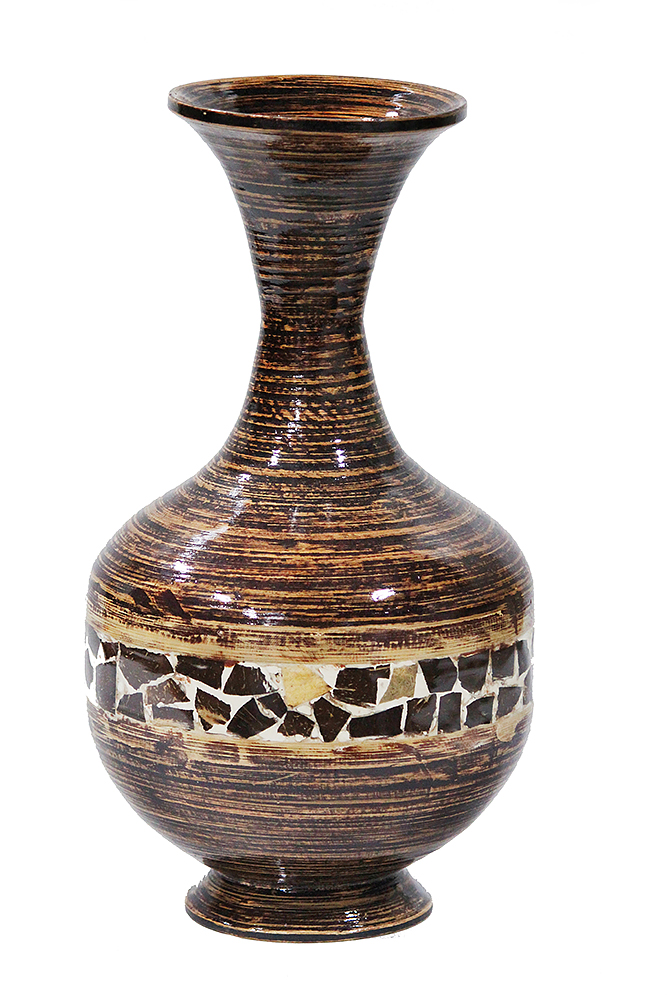 294873 Cora 22 In. Spun Bamboo Vase
