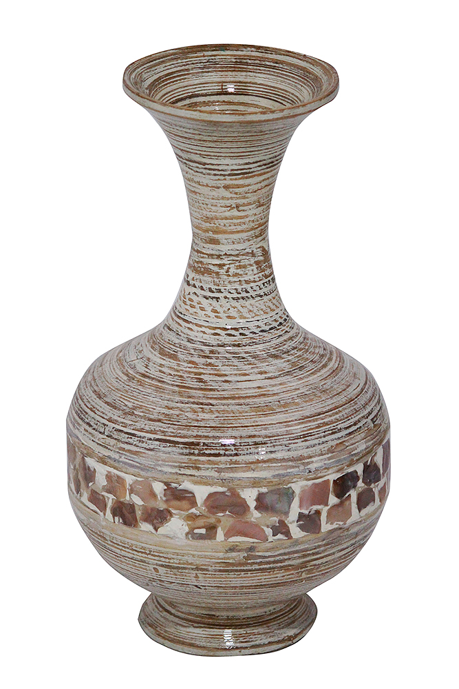 294877 Cora 22 In. Spun Bamboo Vase