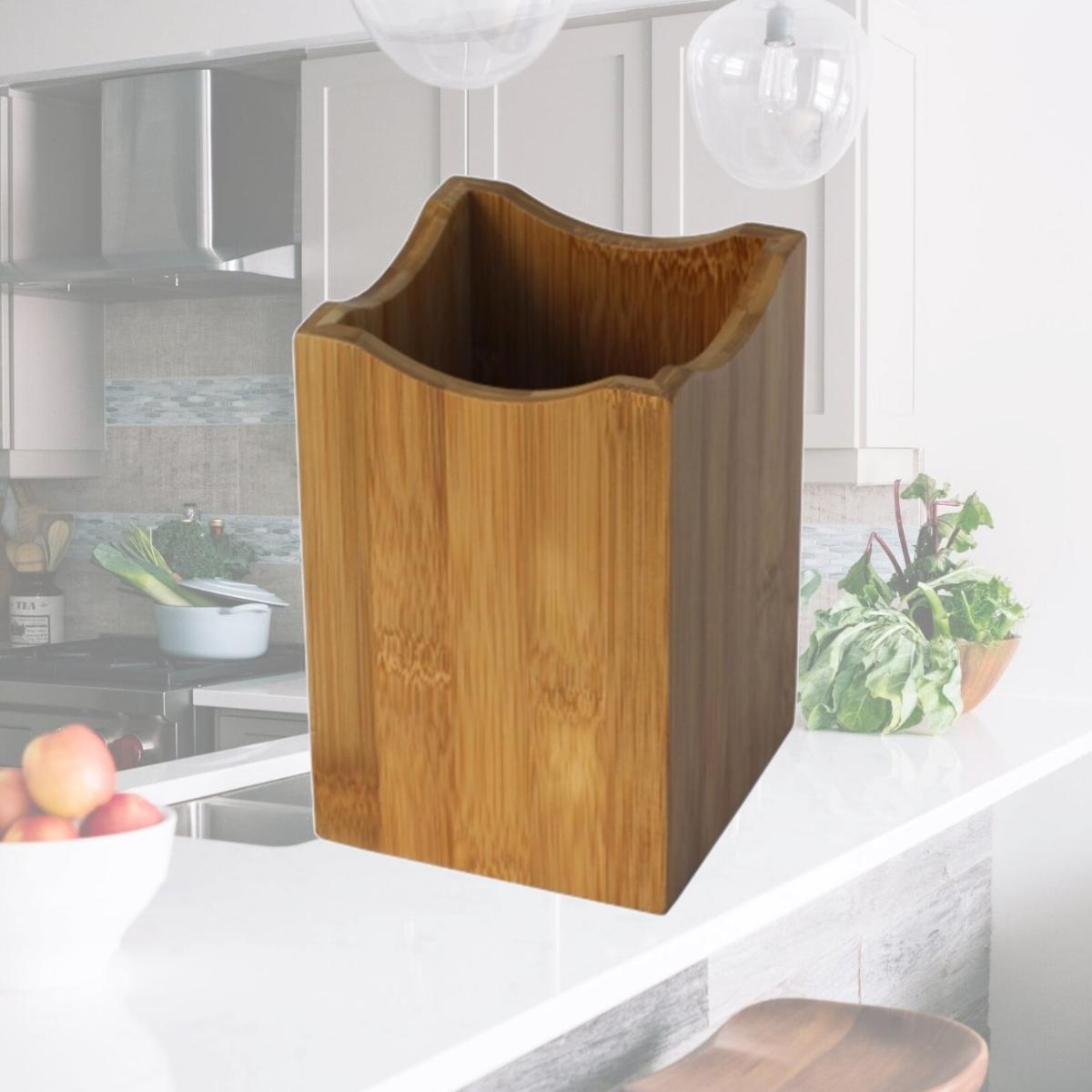 Picture of Oceanstar H1347 Oceanstar Bamboo Utensil Holder