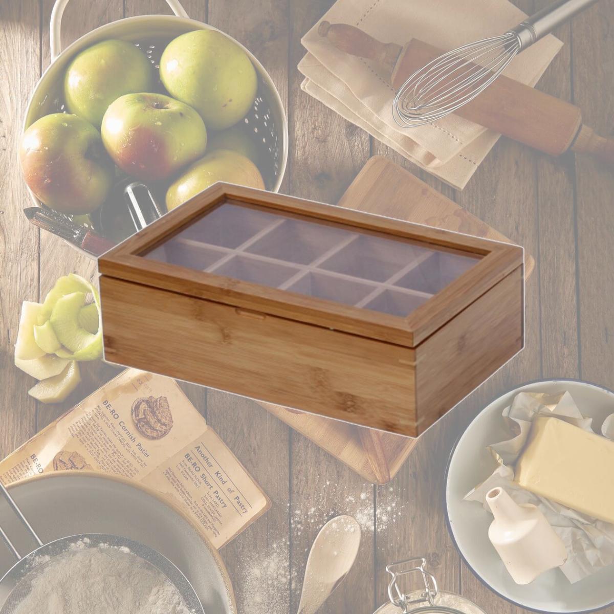 Picture of Oceanstar TB1323 Oceanstar Bamboo Tea Box