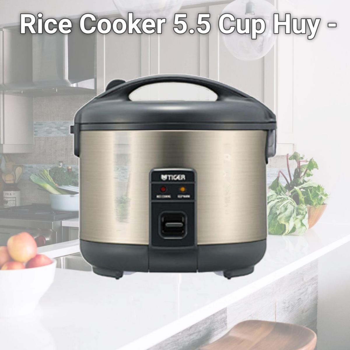 Picture of Tiger Rice Cooker 5.5 Cup Huy - JNPS10U