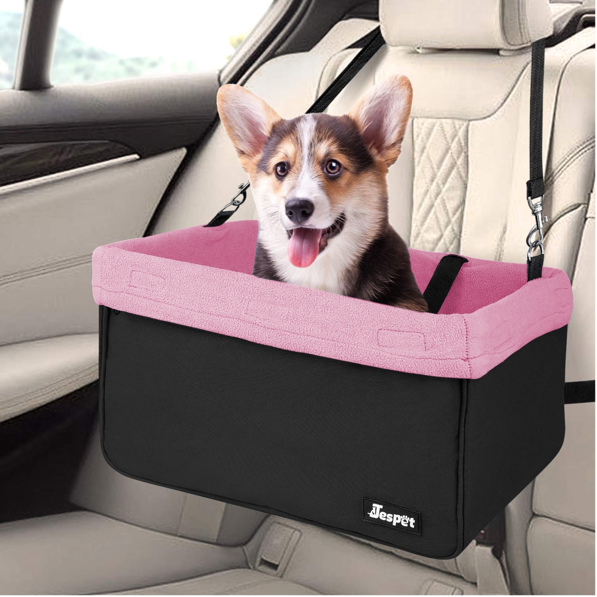 Picture of 212 Main PCD-42PK 16 in. Booster Dog Car Seat, Pink