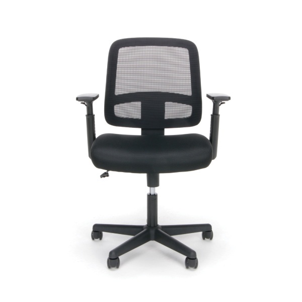 E3035-blk Mesh Back Task Chair, Black