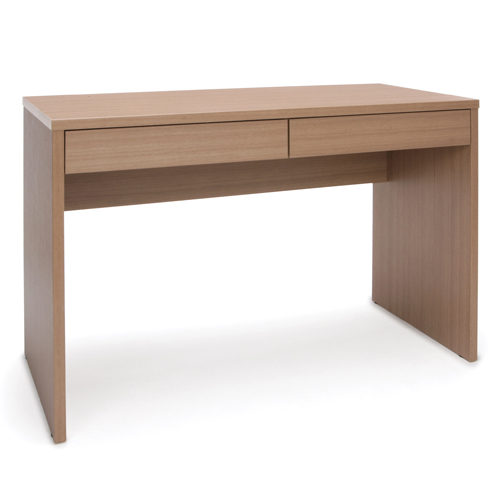 Ess-1012-hvt 2-drawer Solid Panel Office Desk, Harvest