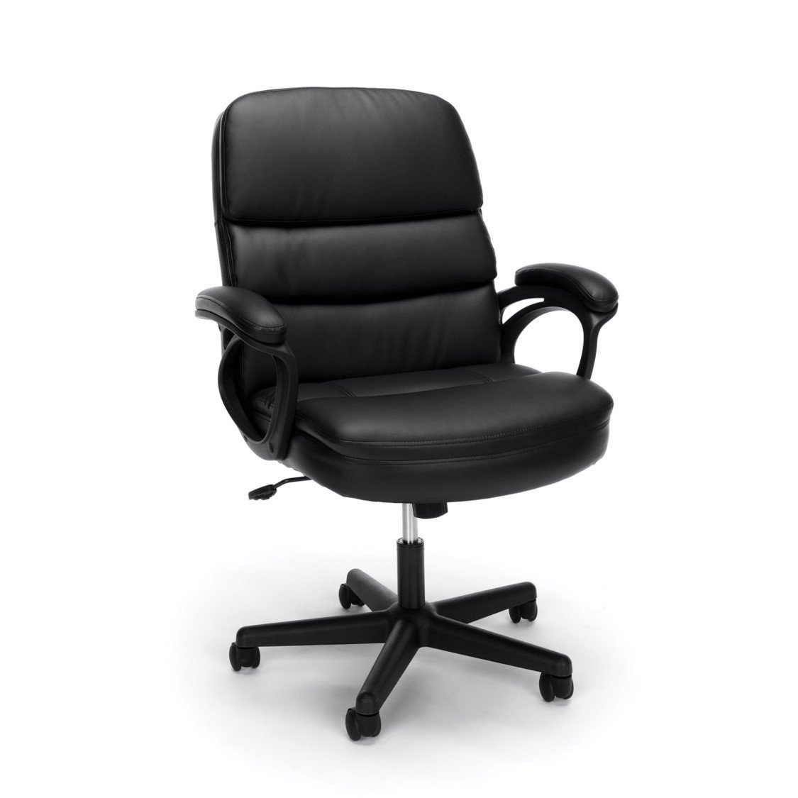 Ess-6025 Leather Executive Chair, Ergonomic Managers Computer & Office Chair, Black